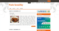 Desktop Screenshot of nasekonicky.com